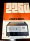 McIntosh Repair MC2250 MC-2250 Owners Manual User Guide **ORIGINAL**