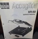 BSR XR-50 Turntable Service Manual Original