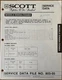 Scott DD656A DD688A Dual Cassette Player Original Service Repair Manual
