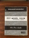 Marantz Model 510 510/M Amplifier Service Manual *Original*