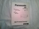 Panasonic AU-500 Binder for manuals, service, operating EMPTY NO MANUALS IN IT!!