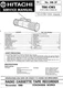Service Manual and Schematics for Hitachi TRK-CW3