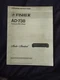 Fisher AD-738 CompactDiscPlayer  StudioStandard&reg;️Owners Manual *FREE SHIPPING*