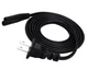 US AC 2 prong Power Cord Cable For Sansui SLED2453W SLED1953W LED LCD TV