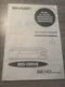 SHARP VHS VCR Operation Manual - Model No. VC-A343U A542U User Guide