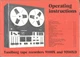 Operating Instructions For Tandberg 9100 X, 9200 XD, English