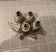 Genuine Pioneer PL-2 3 4 5  7 PL-220 250 260 Turntable 4 Feet + Springs + Screws