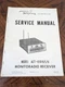 Regency ACT-R 10 H/L/U Monitoradio Manual