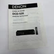 Denon DCD-520 Stereo CD Player Owners Manual Original