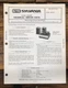 GTE Sylvania Model MM12WX Stereo Service Manual *Original*
