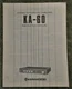 **ORIGINAL** Kenwood KA-60 Integrated Amp Instruction Manual
