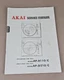 AKAI Turntable AP-B110/C AP-D210/C Service Manual D-4259