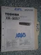 Toshiba xr-9057 service manual original repair book stereo cd player