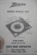 Vintage Zenith Service Manual. Z917. Record Changers 169, 323, 327, 328.  A55