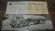 1959 Ford Truck Ad F-1000 Harriman Oil Company Fleet Taxi Police Bendix