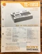 Sony TC-118SD Cassette  Service Manual *Original*
