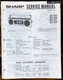 Sharp QT-12S -12R -12Y -12B Radio Service Manual *Original*
