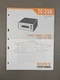 Sony TC-258 8 Track 4 Channel/ 2 Channel Stereo Tape Deck Service Manual D-993
