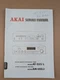 Akai Fm/Am Synthesizer Tuner Model AT-S55/L,Amp AM-U55/J Service Manual D-765