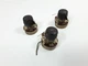 MCINTOSH MC-240 TUBE AMPLIFIER PARTS: 3 POTENTIOMETERS AND KNOBS
