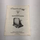 Capehart CX-37 TV Service Maintenance Manual W/ Wiring Diagram