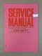 Akai Model CR-81T Cartridge Tape Recorder/Tuner Combo's Service Manual D-1536