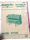 Baldwin Electronic Piano Pro EP101 Service Repair Technical Manual Schematics