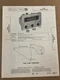Vintage Sams Photofact Schematic 4-1955 PILOT MODEL FM-607