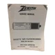 ZENITH &reg; TR25 Service Manual - Cassette Tape Player Recorder - Model D632 D632-1