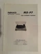 Nikko MX-P7 Fully Automatic Turntable Service Manual