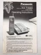 Panasonic 2 Line Cordless Telephone Operating Instructions Model KX-T3980