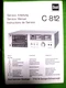 DUAL C 812  CASSETTE  SERVICE MANUAL ORIGINAL NEW NEVER USED NOT A  PHOTO COPY
