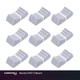 Set of 9 Light Gray Fader Caps for Mackie DFX12 Mixers