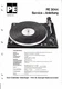 Service manual for Dual PE 3044