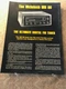 ORIGINAL MCINTOSH-MR 80 DIGITAL FM TUNE -GRAPHIC INSERT D885