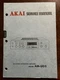 Akai Model AM-U03 Integrated Amplifier Amp Service Manual Original Genuine OEM