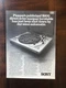 1976 vintage original print ad Sony PS-3300 Semi-Automatic Turntable 