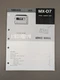 Nikko MX-D7 Stereo Cassette Deck Service Manual D-1960