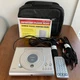 Coby DVD-206 Portable DVD Player With Case Remote Powers On Untested