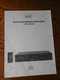 ADC Model 16/2R Compact Disc Player Service manual