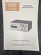 Original Vintage THE FISHER ER-8120 Operating Instructions.