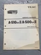 TEAC A-510 500 MKII Cassette Deck Service Manual Original