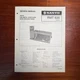 VINTAGE SANYO RMT 620 AM/FM LED DIGITAL CLOCK RADIO W/ PHONE SERVICE MANUAL