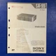 SONY SA-55 Service Manual Original Paper OEM Repair Guide - USA
