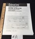 Denon DCM-370 / 270 CD Player Original Owners Manual Multi-Language dcm270  #A