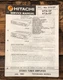 Hitachi HTA-3F HTA-4F Receiver  Service Manual *Original*