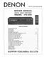 Service Manual Guide For Denon DTR-2000