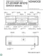 Service manual for Kenwood CT-201, KXF-W1010