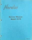 Norelco Model 3170 Stereo Cassette / Tuner Service Manual