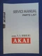 AKAI AA-1010DB RECEIVER SERVICE  MANUAL FACTORY ORIGINAL THE REAL THING